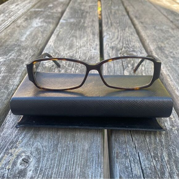 YSL Yves Saint Laurent Tortoise Brown Glasses/Frames R-Xable. EUC! Unisex! - Picture 2 of 10